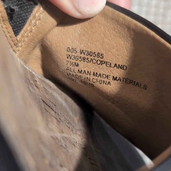 White Mountain Black Cork Wedges - Picture 8 of 8